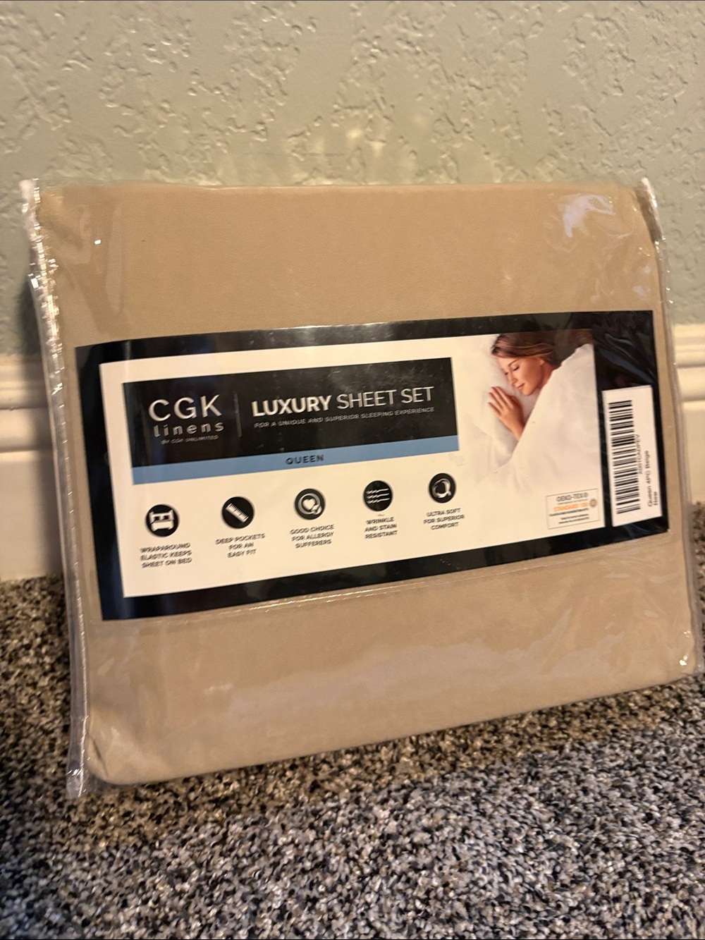 GK Luxury Sheet Set - Tan